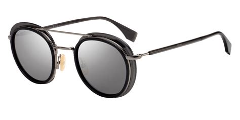 Fendi FF M0059/S 807/T4 Sunglasses Black/Matte Grey